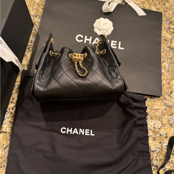 Brand new Chanel 25 Black Mini Bag Hard to find! - Picture 13 of 16